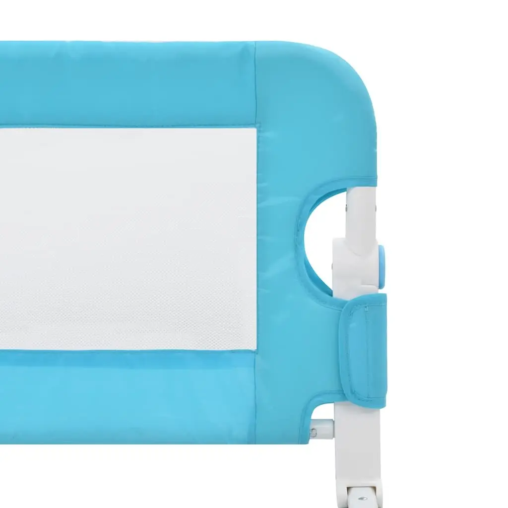 Toddler Safety Bed Rail Fall Protection 180x42 cm Foldable Blue