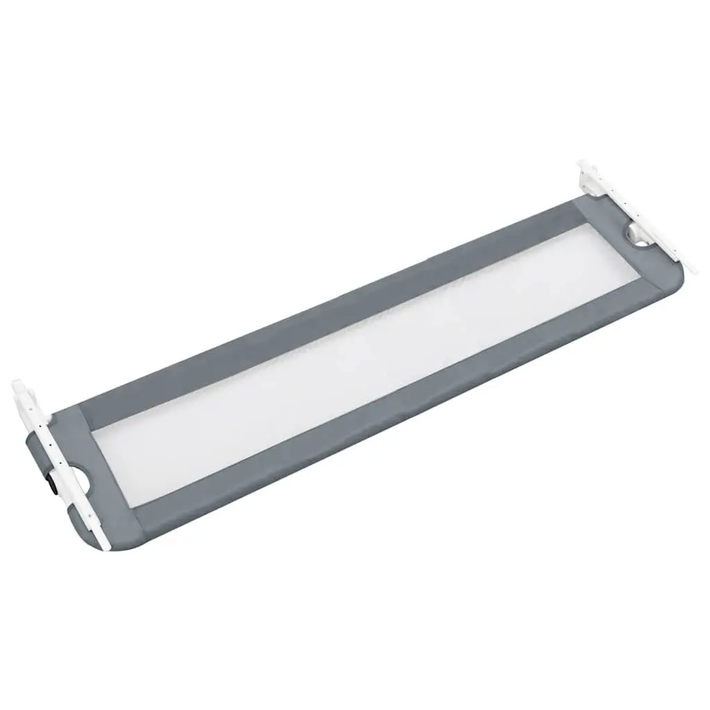 Toddler Bed Rail Protective Sleep Guard 120x42cm Grey Foldable
