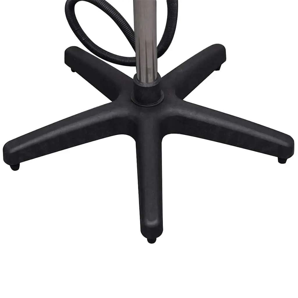 Black Shampoo Basin Adjustable Height Backwash Unit Lightweight