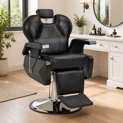 Reliable Barber Chair with Adjustable Features