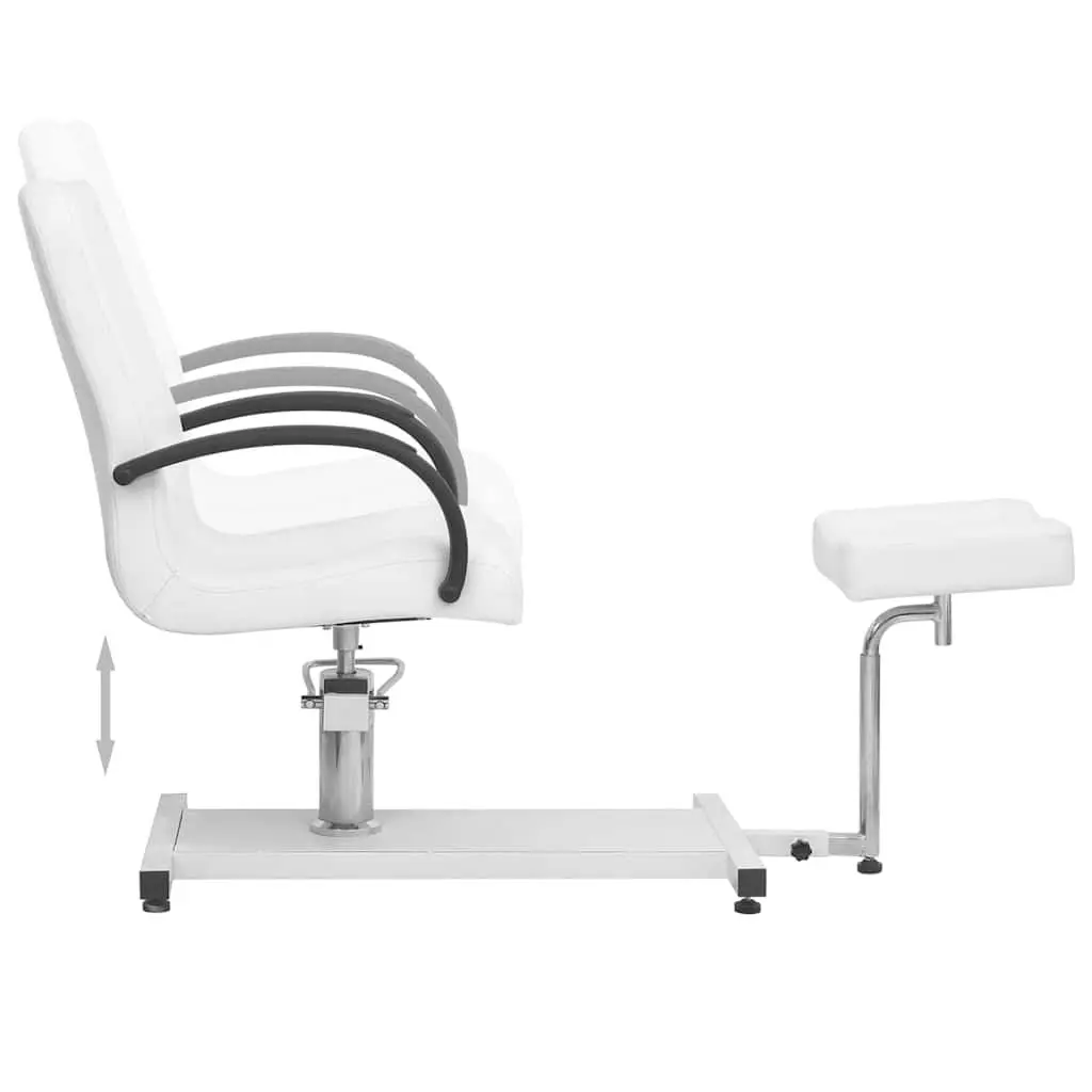 Massage Chair Professional Relaxation 127cm x 60cm x 98cm White