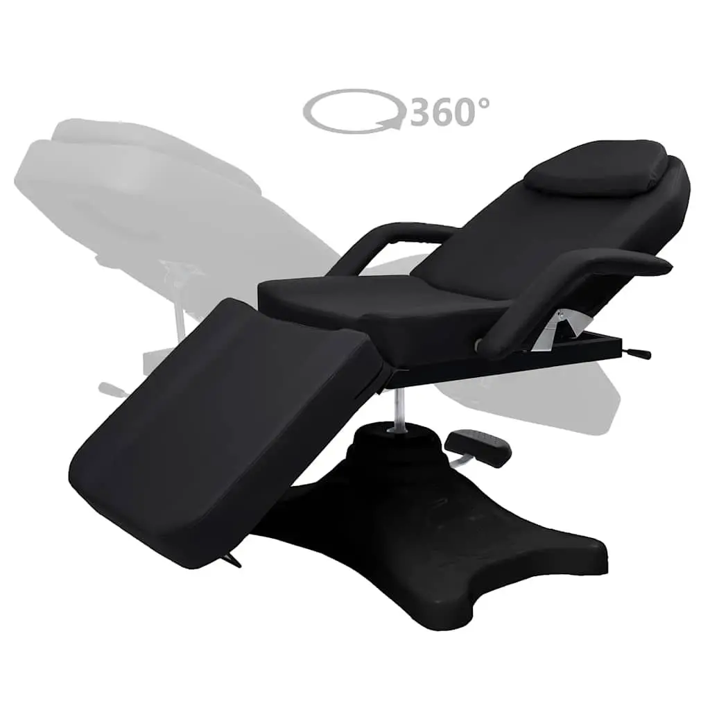 Massage Table Adjustable Facial Treatment Bed 180cm Black