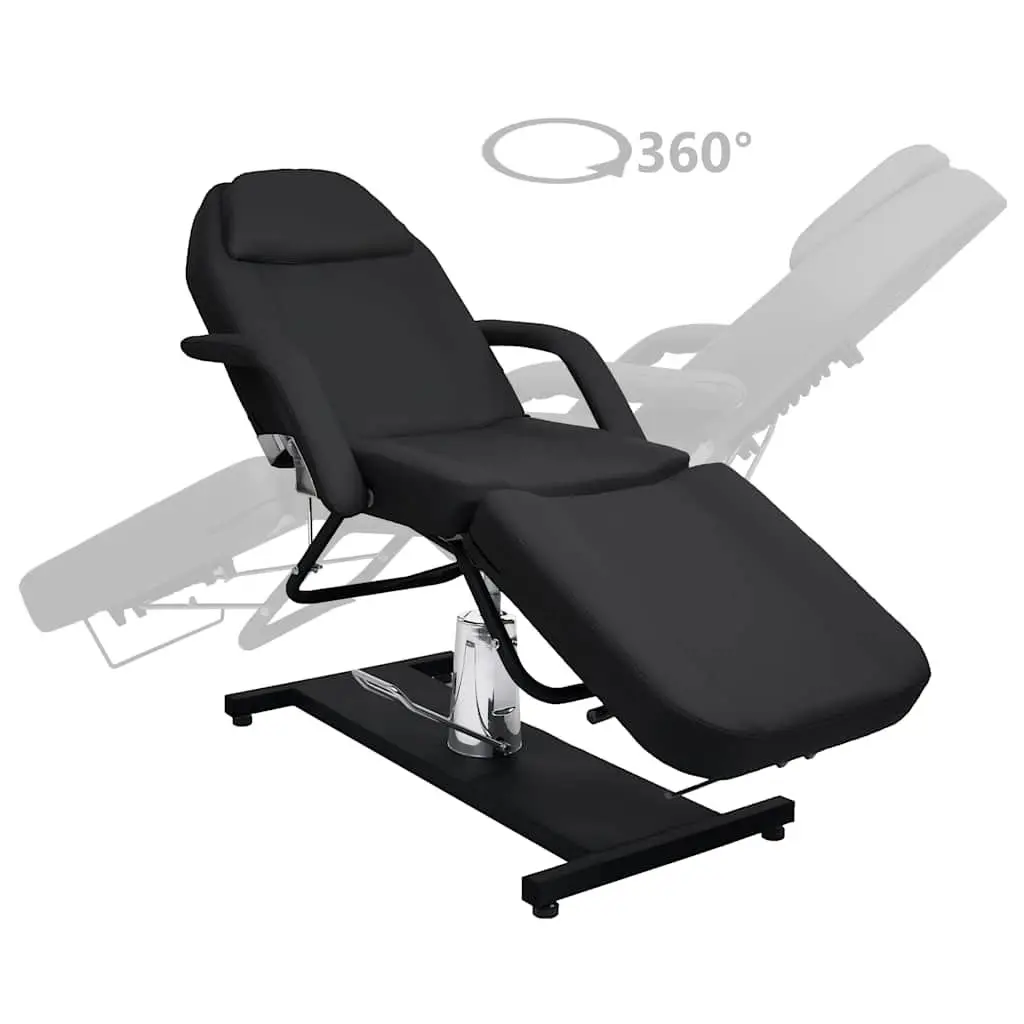 Adjustable Massage Table Beauty Bed with Backrest and Footrest 180x62cm White for Salon Use