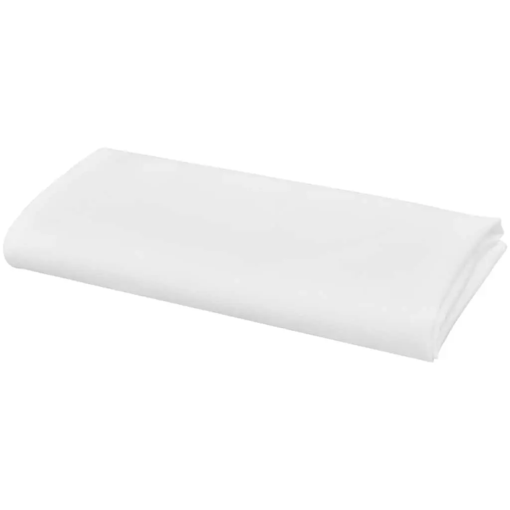 Dinner Napkins 50 Piece White 50x50cm Table Linen Cloth