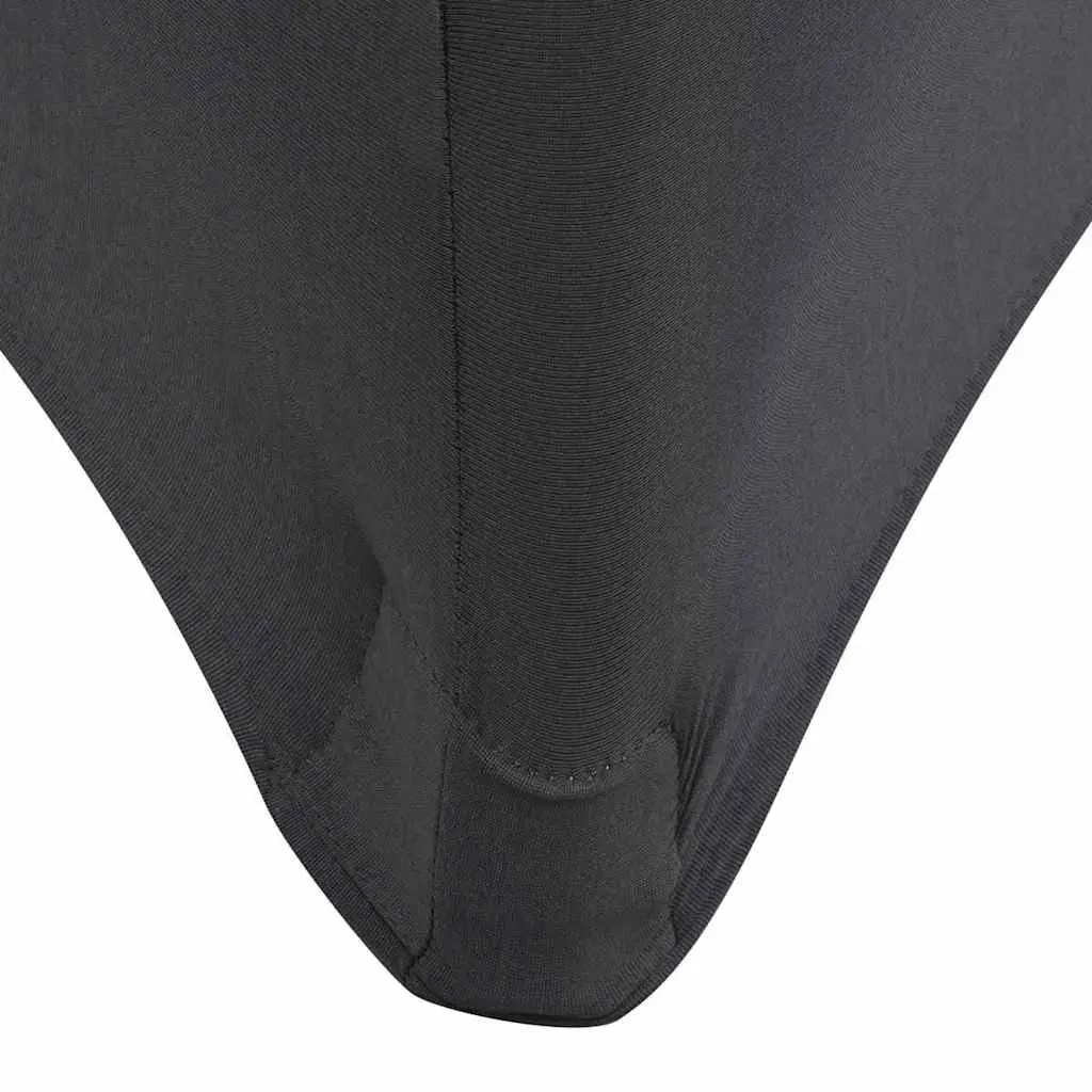 Stretch Table Slipcovers Protection 183x76x74 cm Anthracite 2 Piece