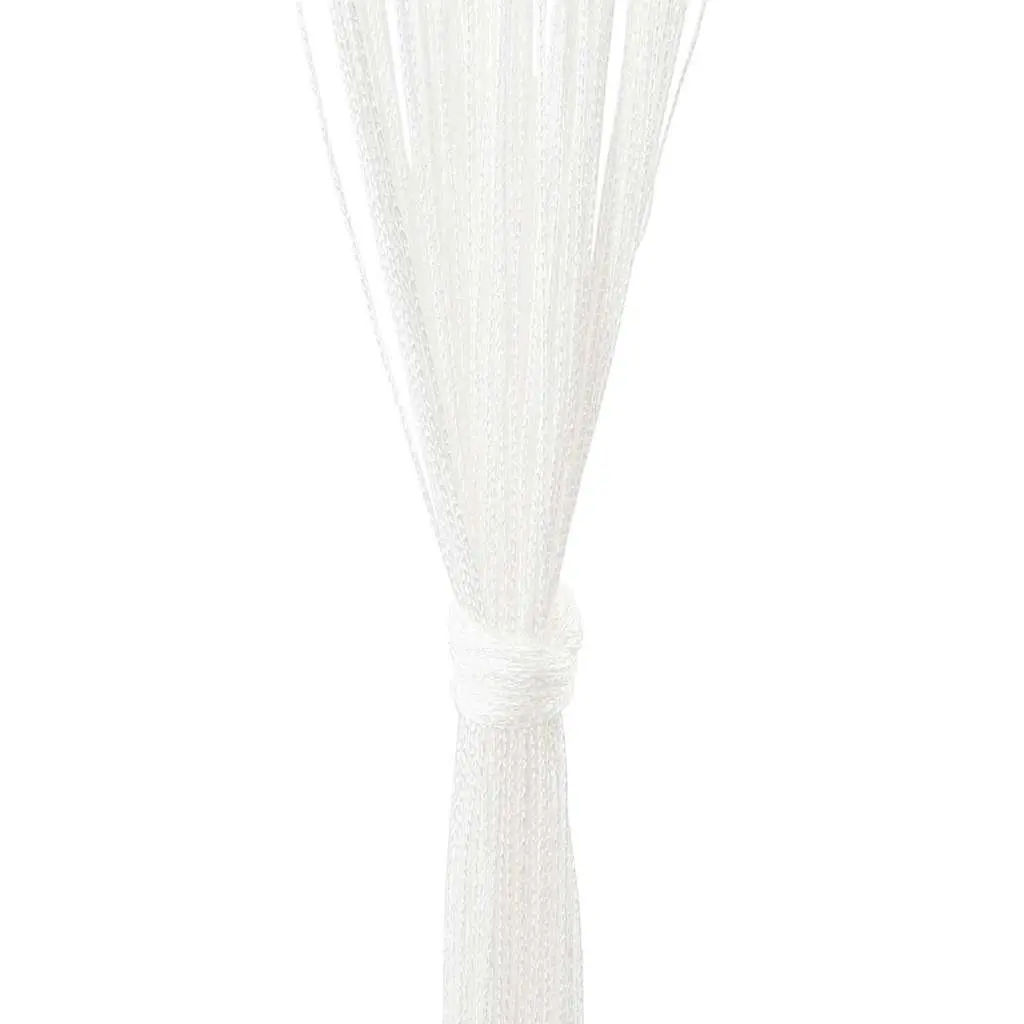 String Curtains Room Divider 100x250 cm White 2 Pack