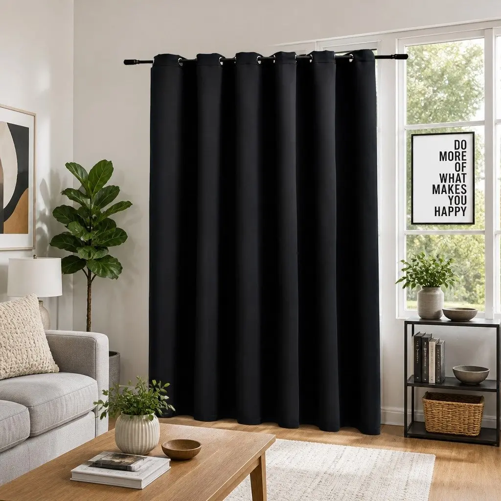 Blackout Curtain with Metal Rings 290x245cm