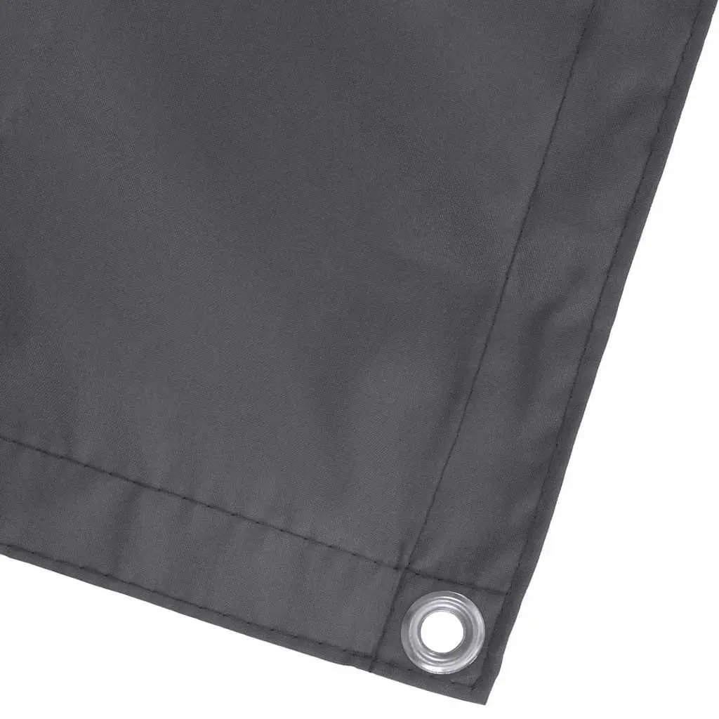 Balcony Screen Privacy Shade Waterproof 120x400 cm Anthracite