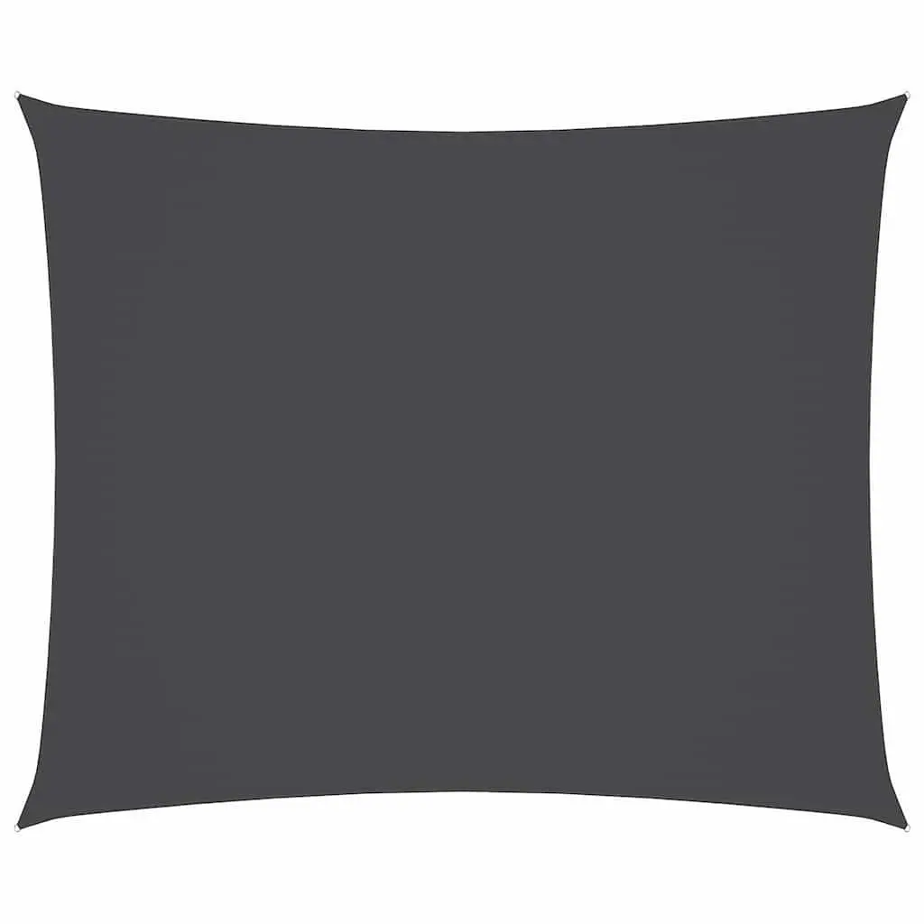 Rectangular Sunshade Sail Outdoor 3x4 m Anthracite