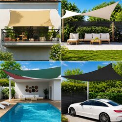 Reliable 4x5 m Sunshade Sail for Your Outdoor Needs