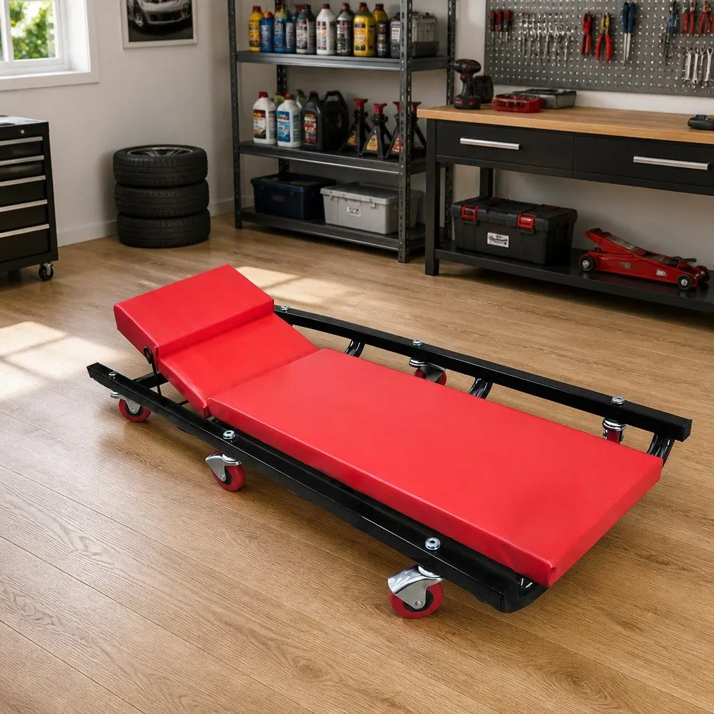 Car Creeper Vehicle Repair Low Profile Black
