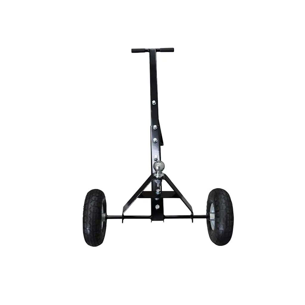 Trailer Dolly for RV and Boat Towing 275kg Capacity All-Terrain Silver Inflatable Tires