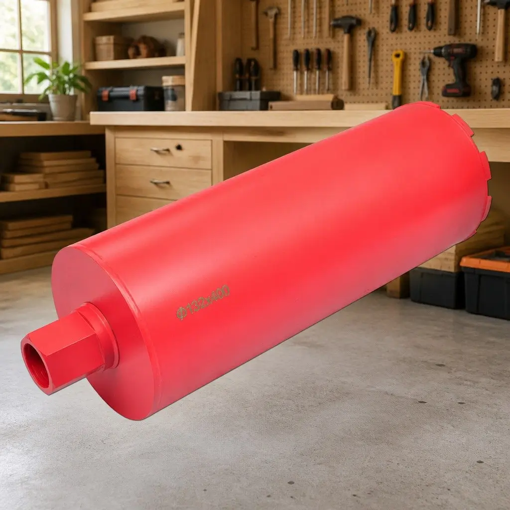 Diamond Core Drill Bit Wet Dry 132mm x 400mm Multicolour Granite Concrete Stone