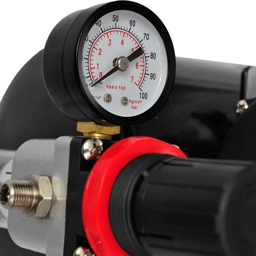 Airbrush Compressor Set Professional Tattoo Art 3 Piece Mini Piston Compressor 3 Litre Air Tank 3 Spray Guns