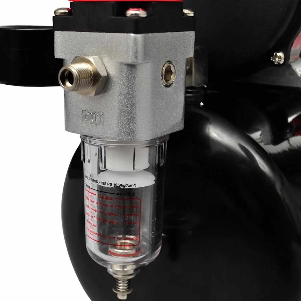 Airbrush Compressor Set Portable Mini Piston Tank 3 Litre with 2 Spray Guns
