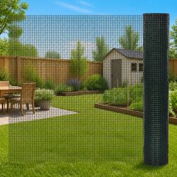 Reliable Wire Mesh Fence Panel 10x1m for Garden Protection
