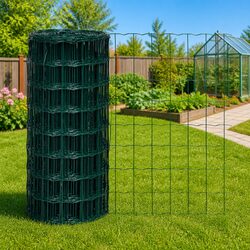 Reliable Euro Fence Panel - 25m with Green Finish