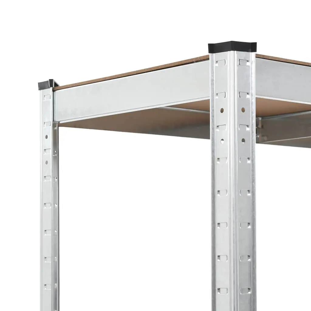5 Layer Heavy Duty Storage Shelf Anthracite Steel Engineered Wood for Organizing Warehouses Garages Workshops
