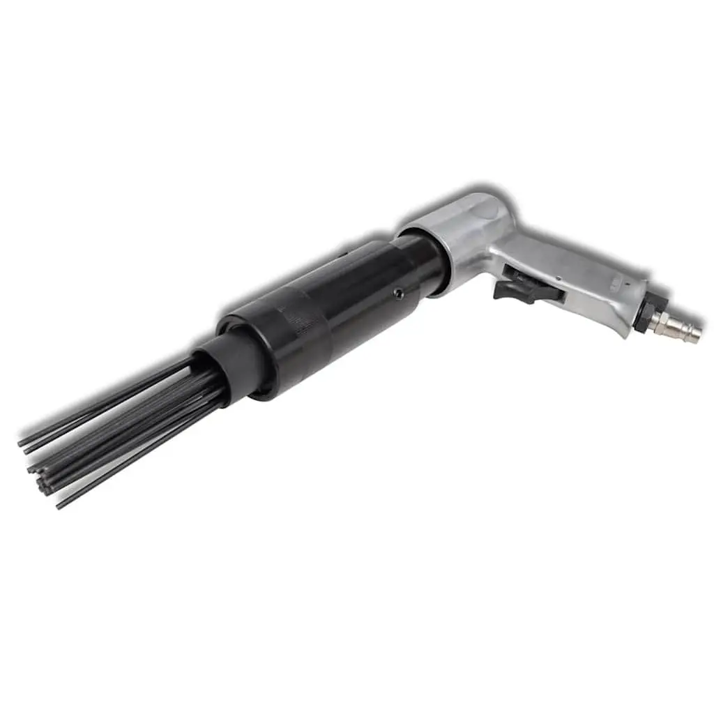 Pneumatic Needle Scaler Rust Removal Tool Pistol Grip 19 Needles