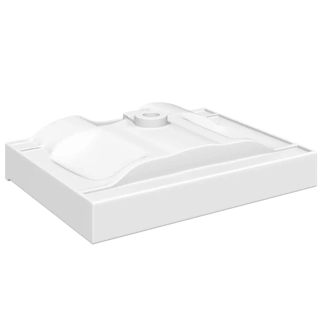 Rectangular Ceramic Basin Bathroom White Sink Wash Vessel Faucet Hole