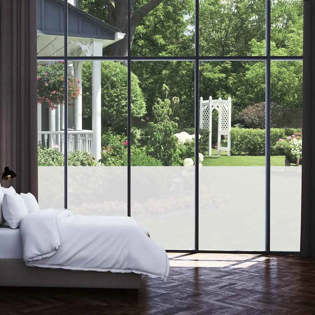 Window Film Frosted Privacy Glass Protector Bathroom Bedroom Office Splash