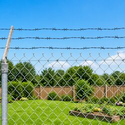 Barbed Wire Roll 100m Garden Fence Security Outdoor Yard Protection Barrier