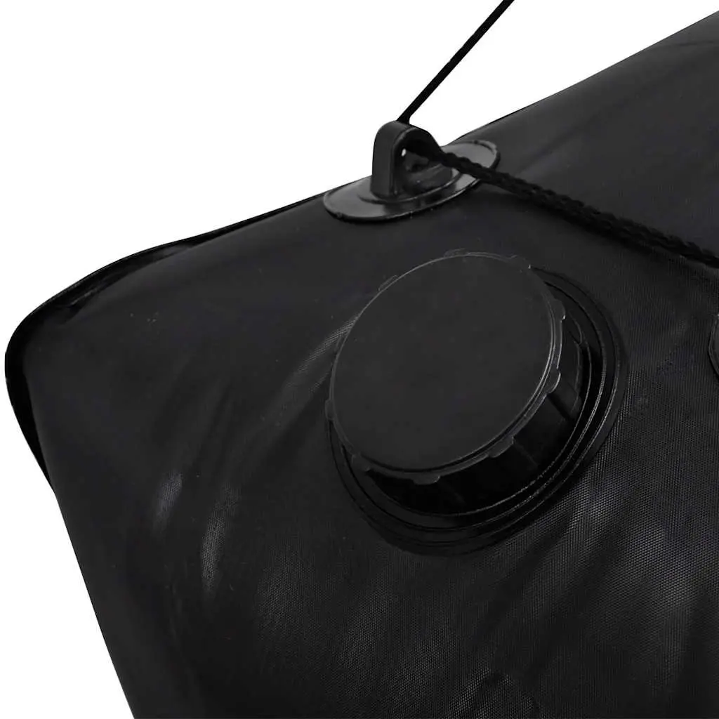 Solar Camp Shower Portable Outdoor Bath 40L Black
