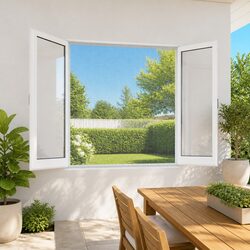 Reliable Aluminium Mesh Screen 100x500 cm for Insect Protection