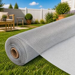 Aluminium Mesh Screen 100x1000 cm Silver Insect Door Window Repair Cage Fencing