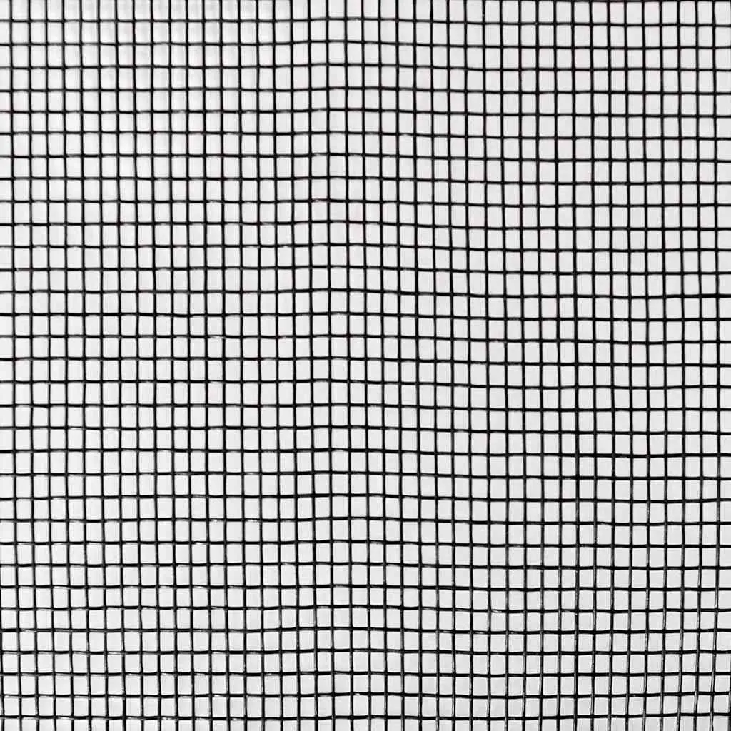Fiberglass Mesh Screen Insect Repair 100x500 cm Black