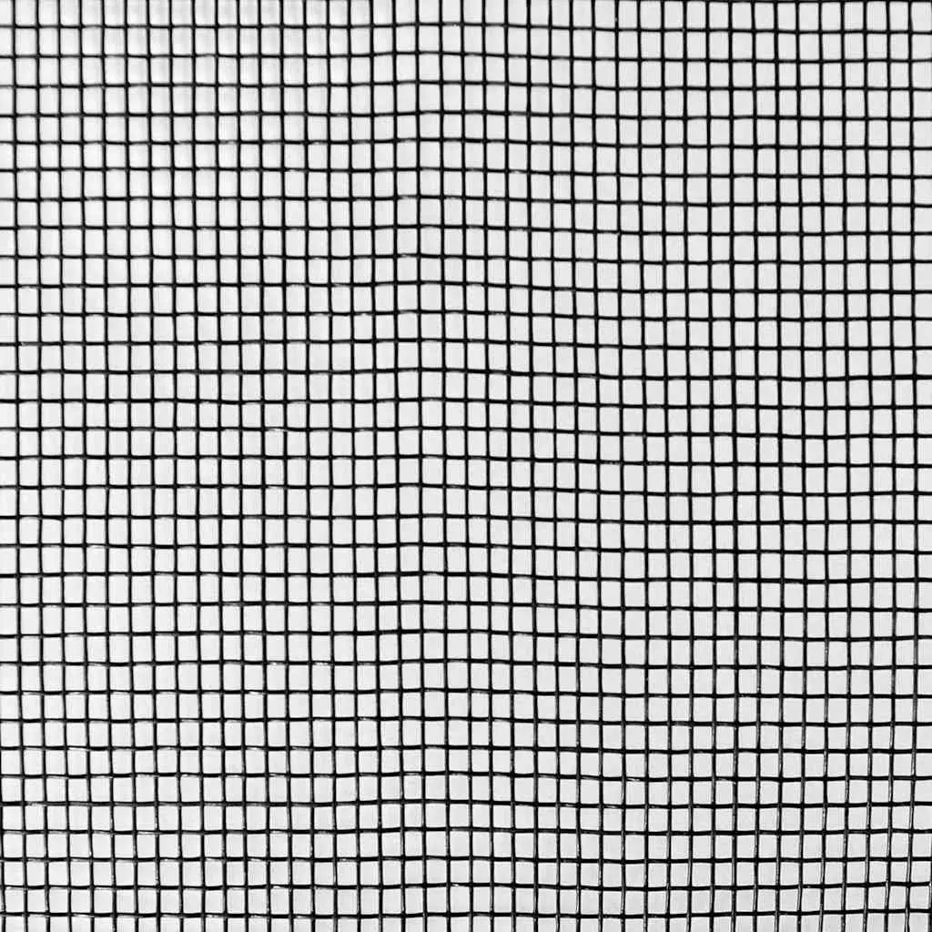 Fiberglass Mesh Screen Insect Door Window 100x1000 cm Black