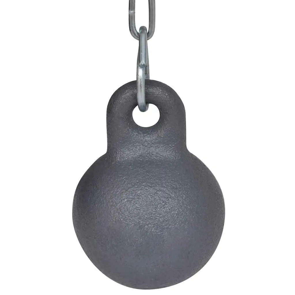 Chimney Cleaning Brush 20cm Diameter Durable Tool with Chain Ball