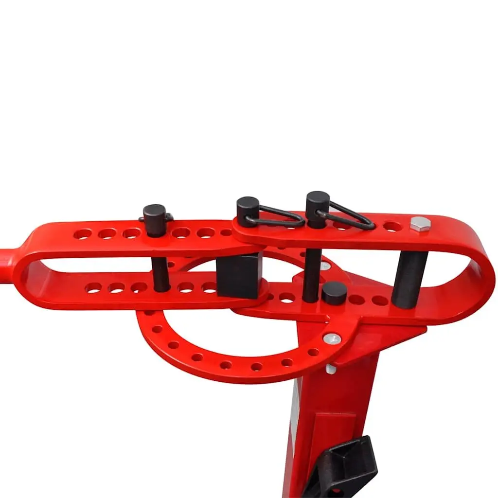 Floor-Mounted Manual Pipe Bender for DIY Needs