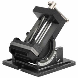 Reliable 110mm Tilting Drill Press Vice for Stability