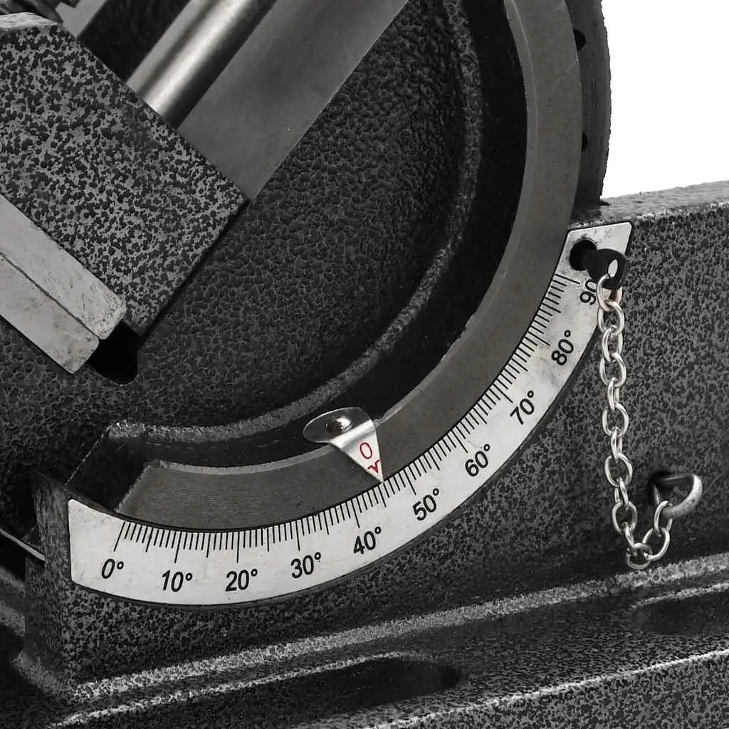 Tilting Drill Press Vice 110mm Manual Clamp Tool