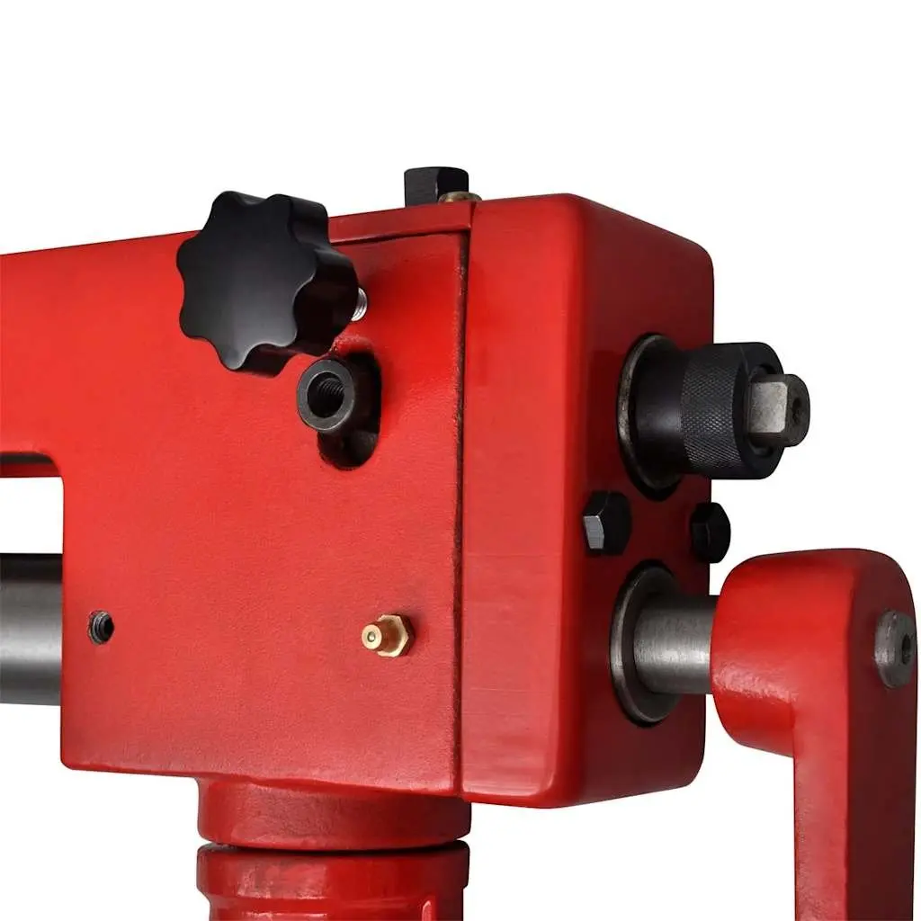 Manual Tube Beading Machine Cast Iron Workshop Garage Portable Bender Tool