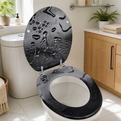 Reliable Toilet Seat with Hard Close Lid - Practical & Value