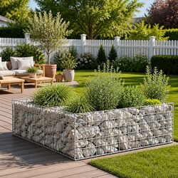 Reliable Gabion Planter for Lasting Outdoor Beauty