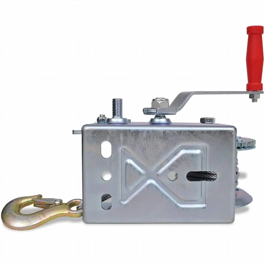 Hand Winch 1130kg Heavy Duty Pulling Tool 10m Cable for Truck Trailer Hoist Lift