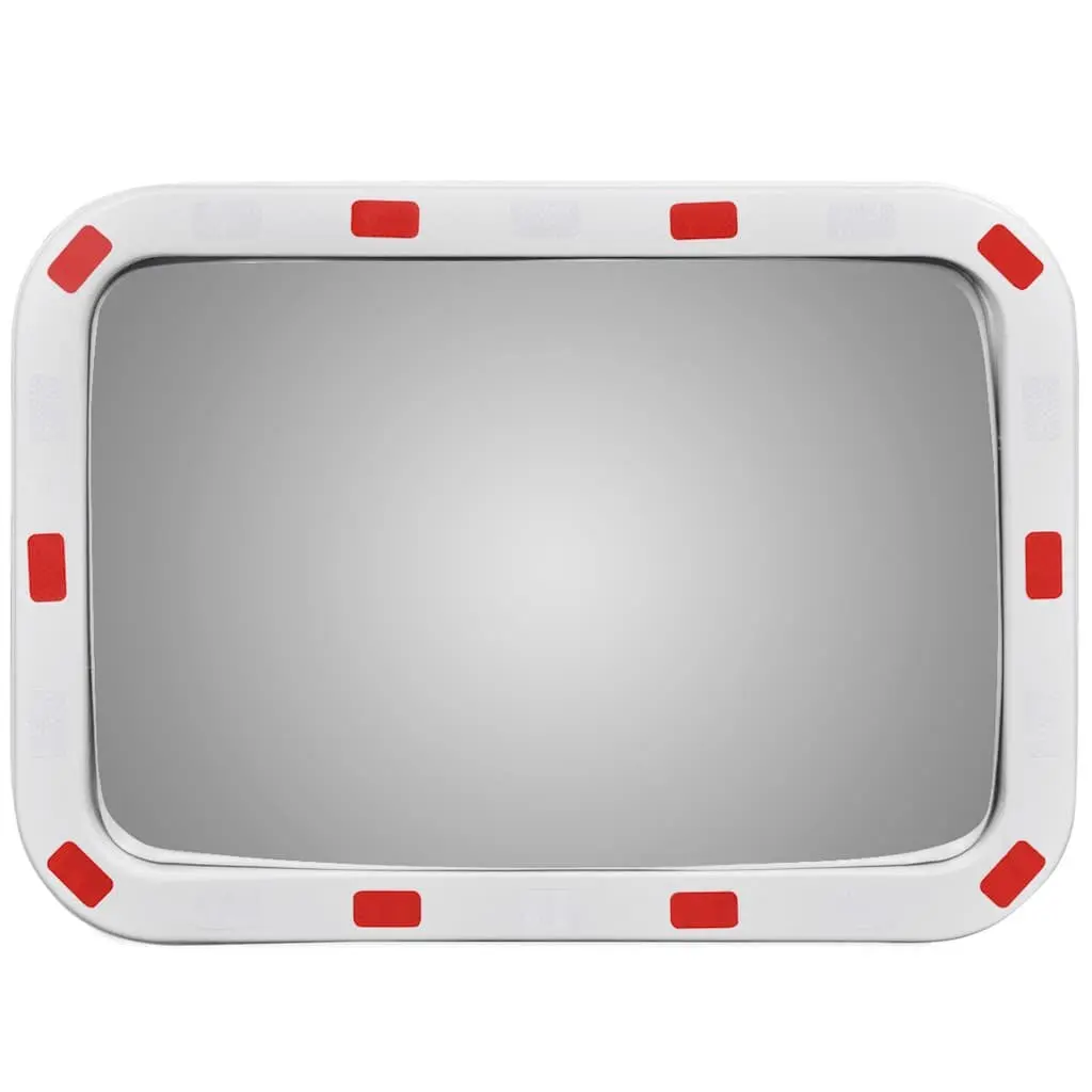 Convex Traffic Mirror Road Safety Reflector 40 x 60 cm Outdoor