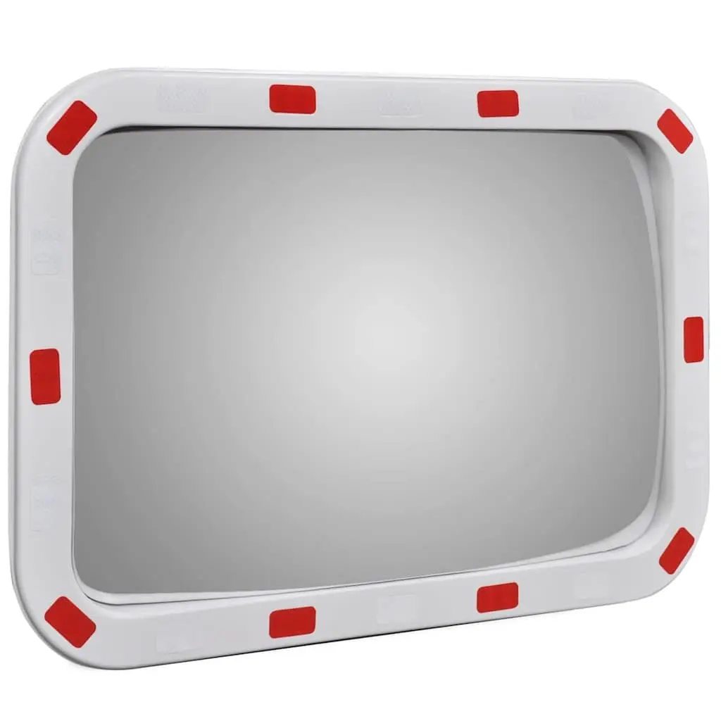 Convex Traffic Mirror Road Safety Reflector 40 x 60 cm Outdoor