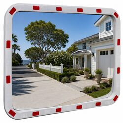 Reliable Convex Traffic Mirror 60 x 80 cm for Your Safety