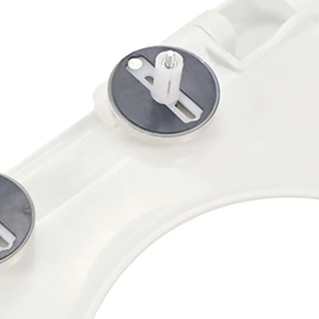 Square Toilet Seat Soft-close Quick-release Standard Size White