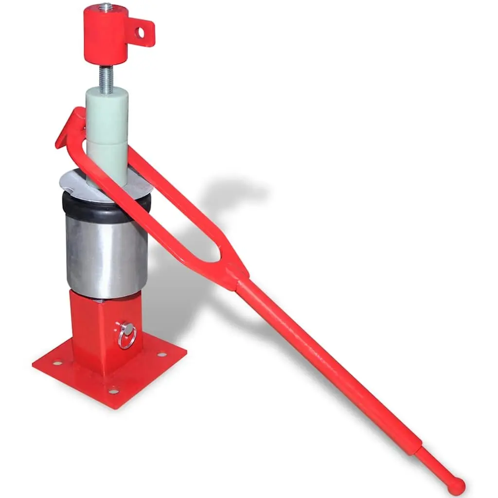 Mini Tyre Changer Portable Wheel Tool Bead Breaking Mounting 42cm Red