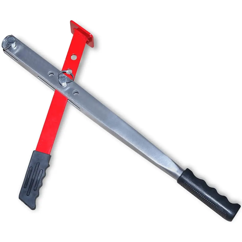 Mini Tyre Changer Portable Wheel Tool Bead Breaking Mounting 42cm Red
