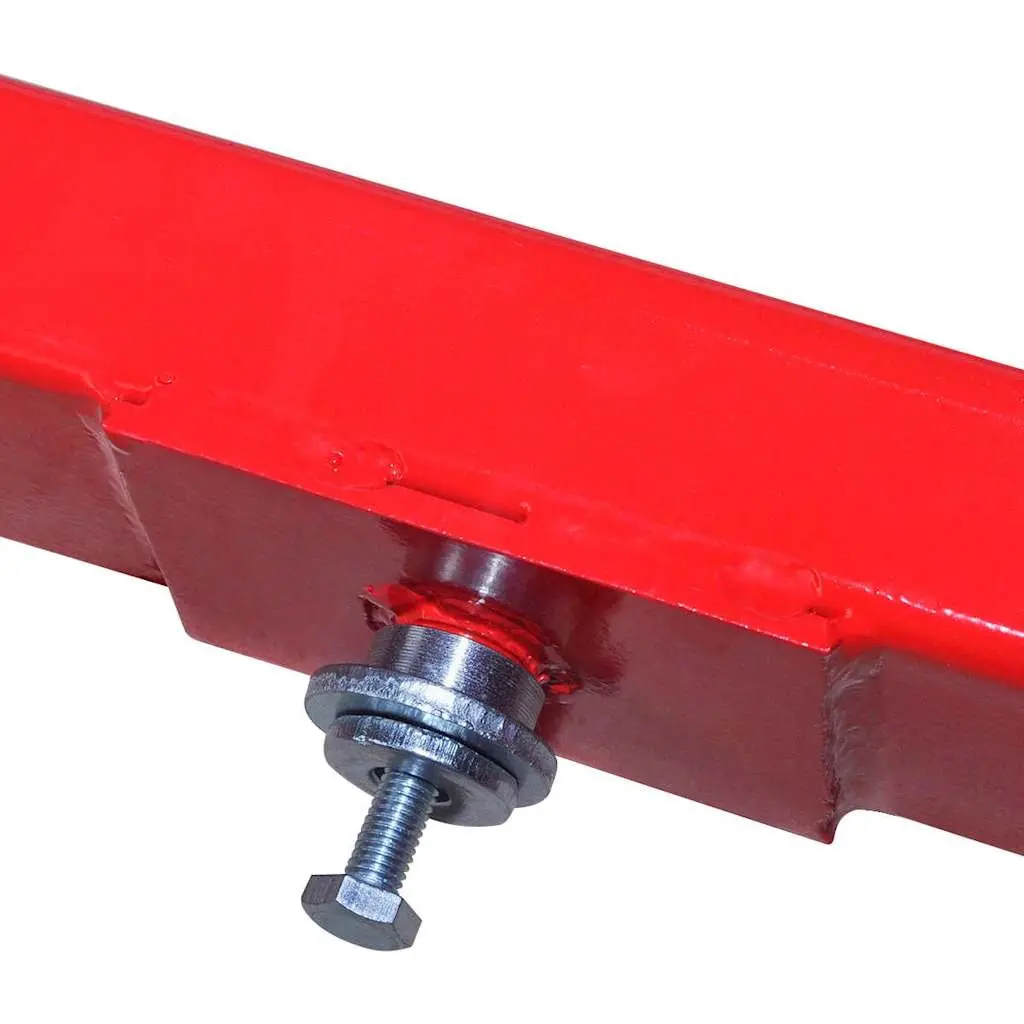 Cross Beam Adapter 2 Ton Heavy Duty Steel Red Jack Lift Tool