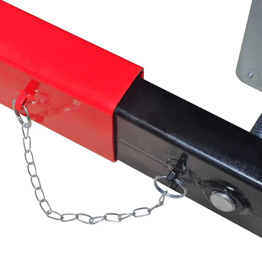 Cross Beam Adapter 2 Ton Heavy Duty Steel Red Jack Lift Tool