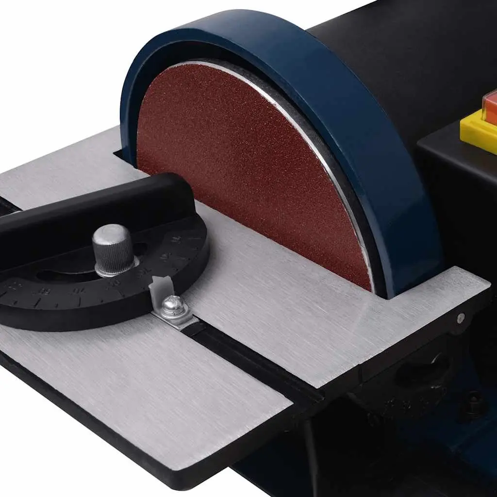 Belt Disc Sander 300W Grinding Machine Tilting Table Dust Extraction