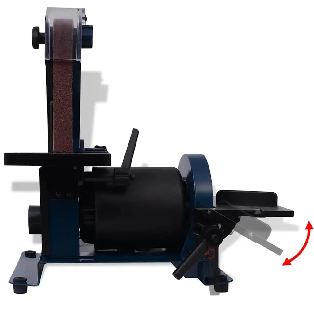Belt Disc Sander 300W Grinding Machine Tilting Table Dust Extraction