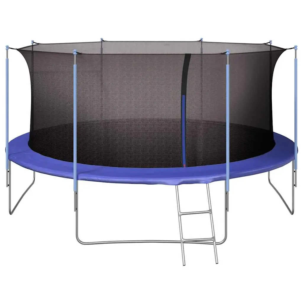 Safety Net Replacement for 4.57m Round Trampoline Black Weatherproof